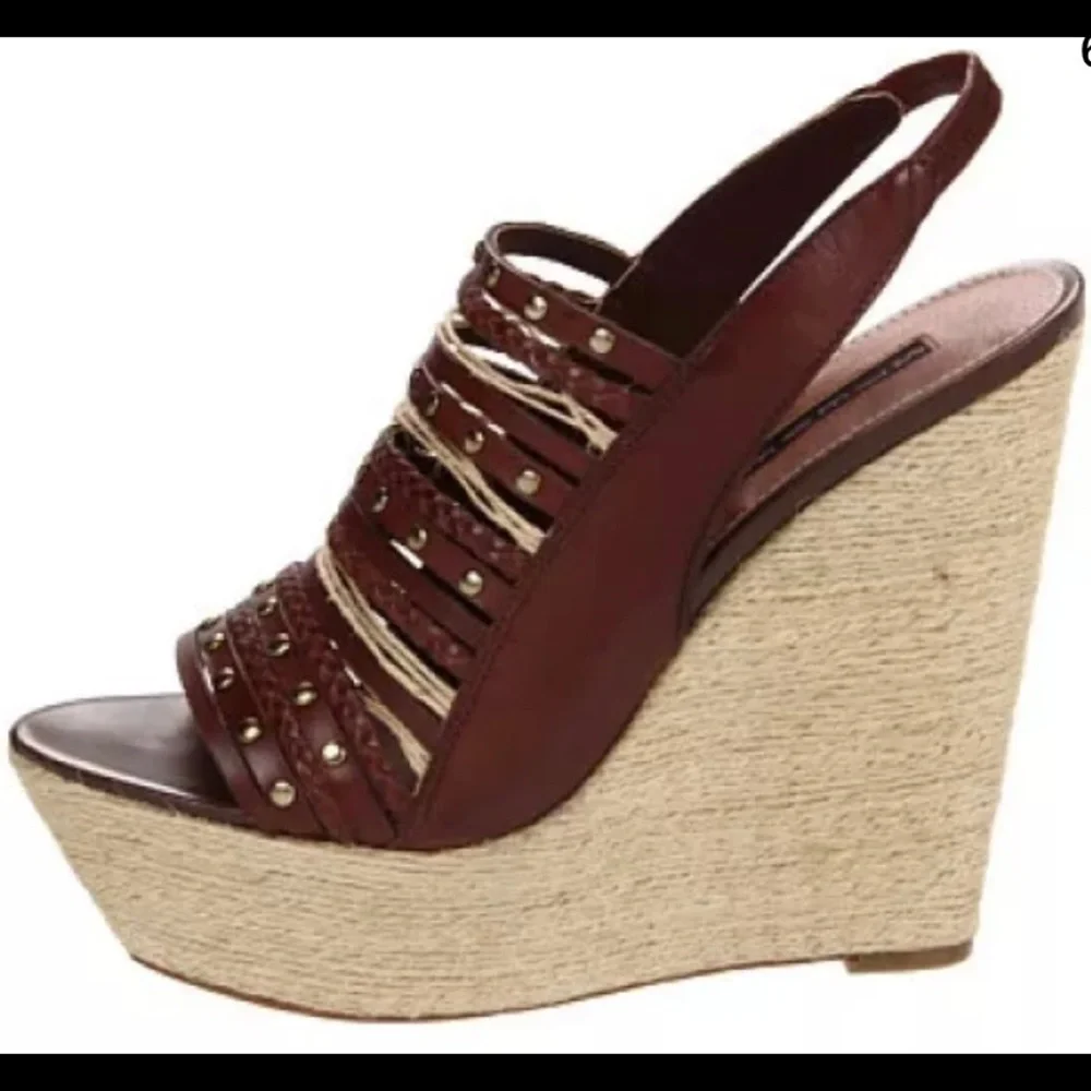 Steven by Steve Madden Breannaa Slingback Espadrille Wedge 9